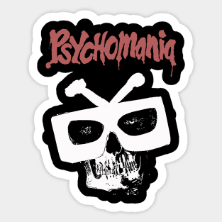 70's cult horror outlaw biker film zombie Sticker